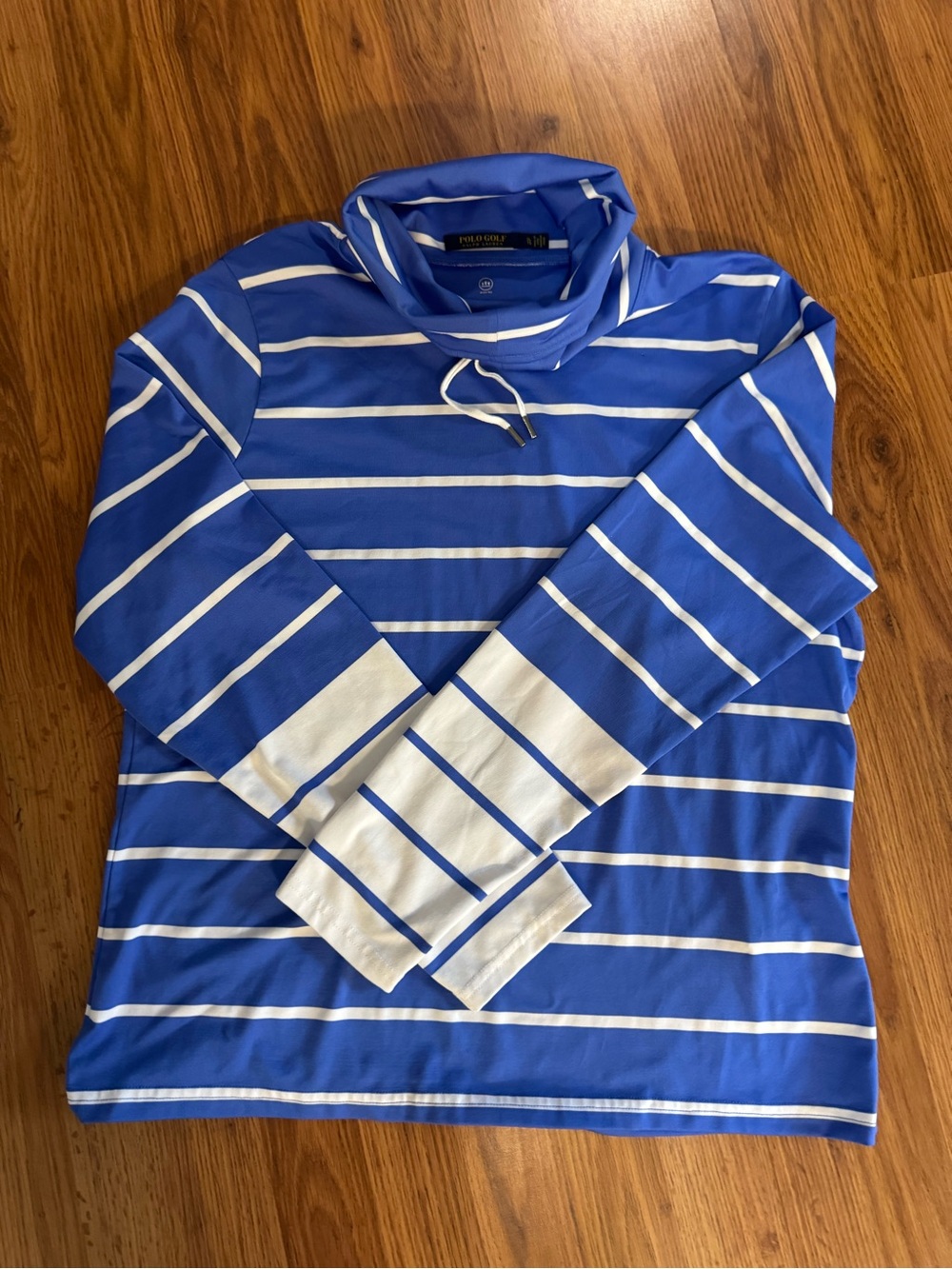 Polo Golf Ralph Lauren Women’s XL Blue & White Striped Pullover
